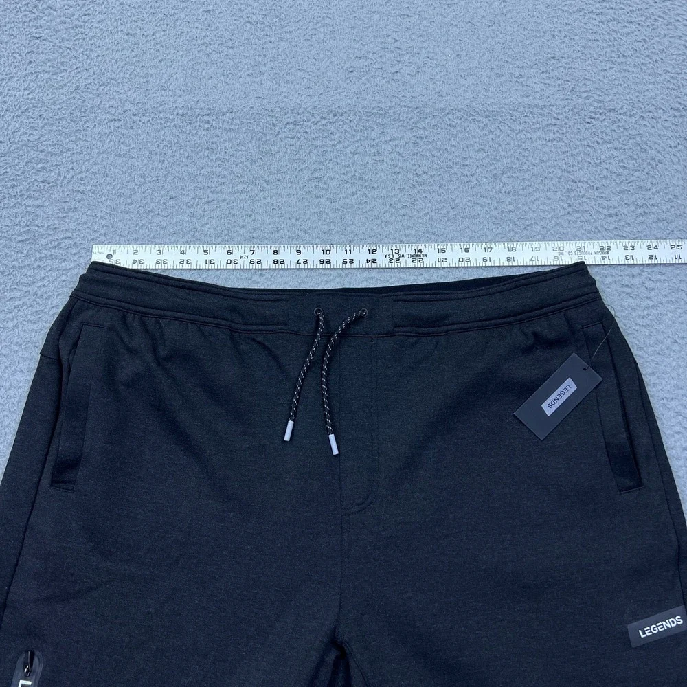 Legends Men's‎ Hawthorne Tech Jogger Pants XXXL Black Heather LGDB031 BKH